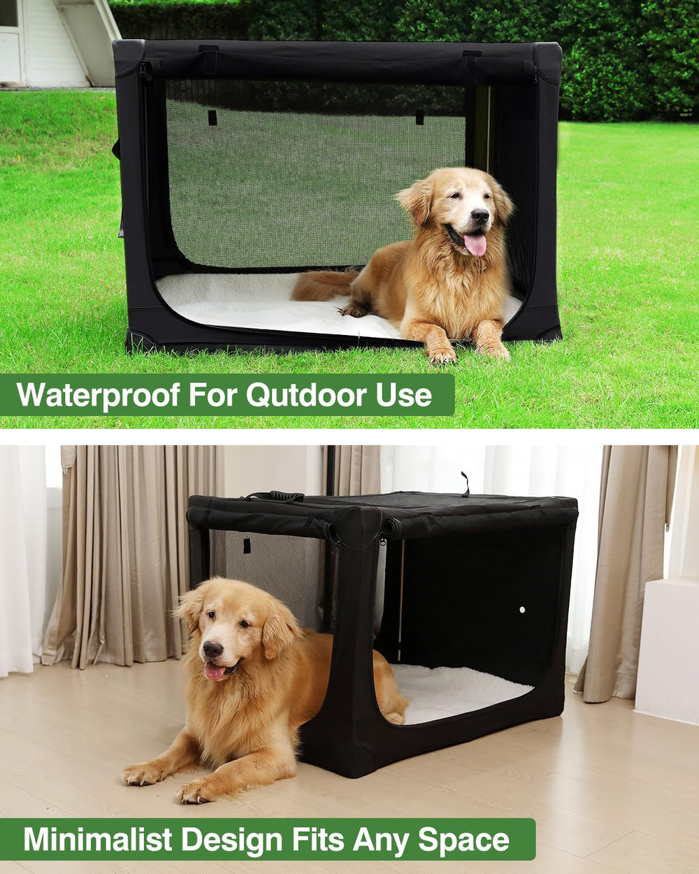 Veraste jaula suave con malla, ventilación óptima para tu mascota.