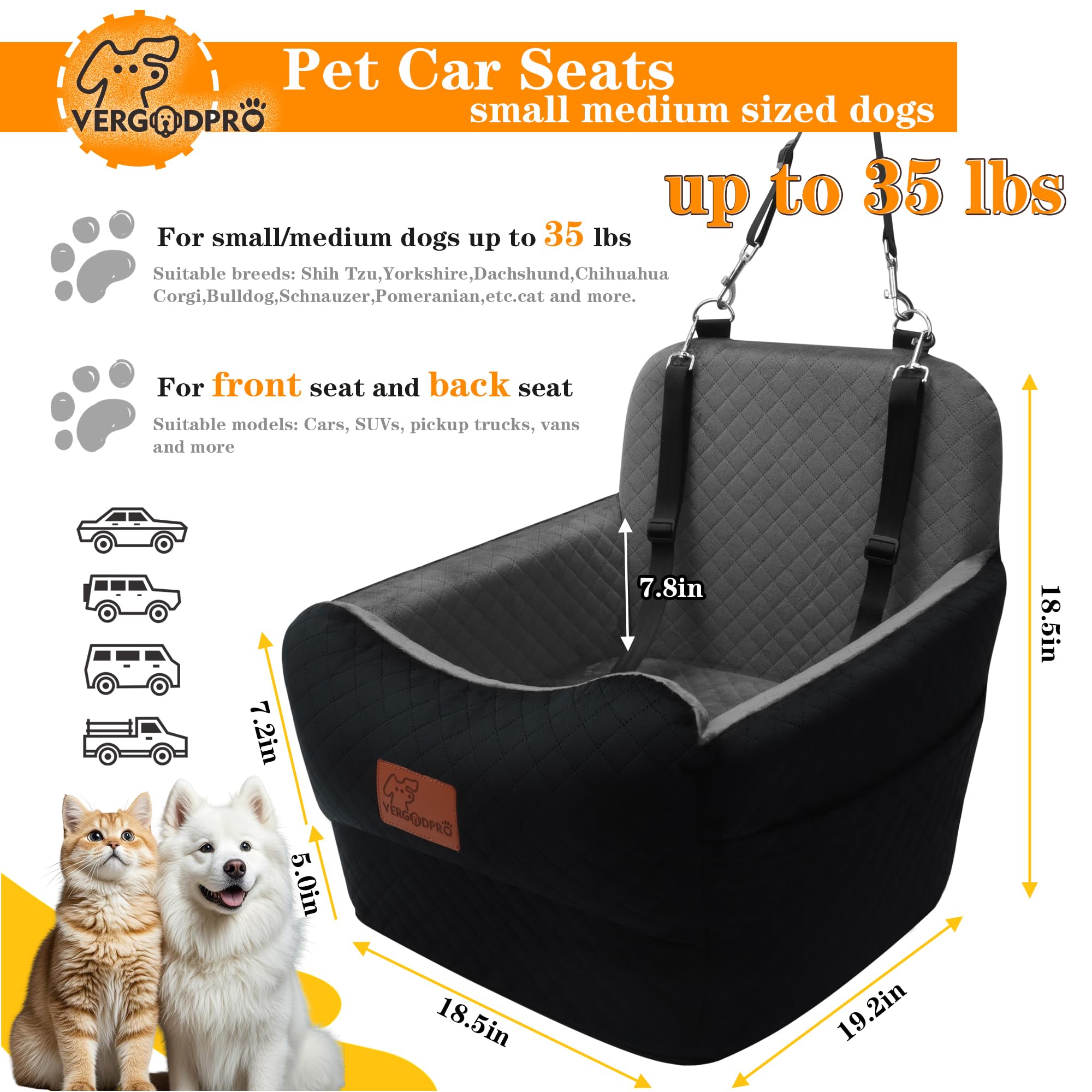 VERGODPRO tela ultra suave, experiencia de descanso agradable para tu mascota