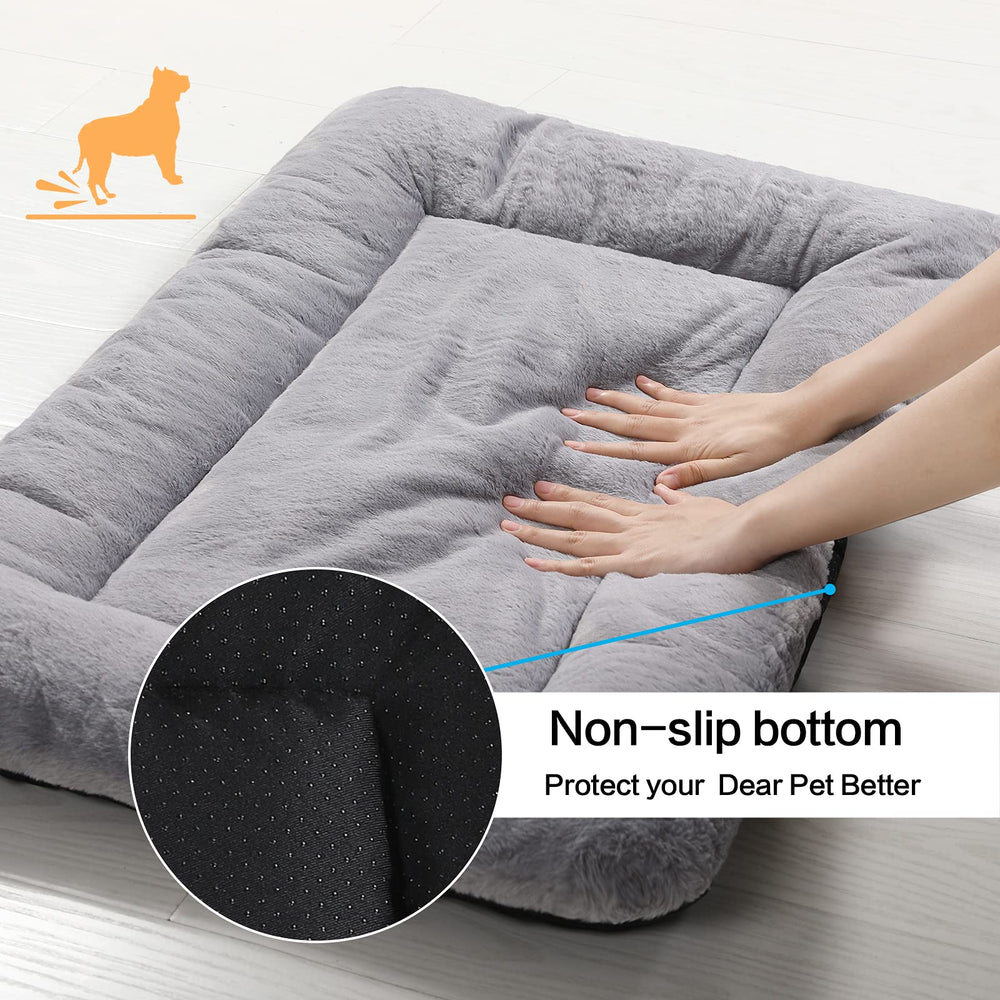 VERZEY cama-perro-uso-multi-lugar: cojín práctico para jaula y kennel