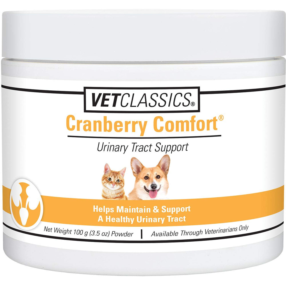 Vet Classics Cranberry Comfort polvo: apoyo a la vejiga para perros y gatos