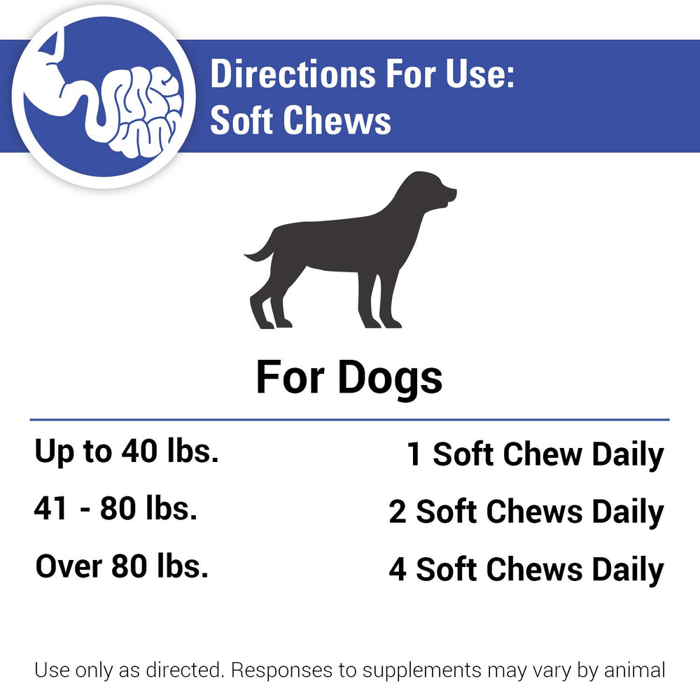 Vet Classics pack de 90 gomitas para el cuidado diario de perros.