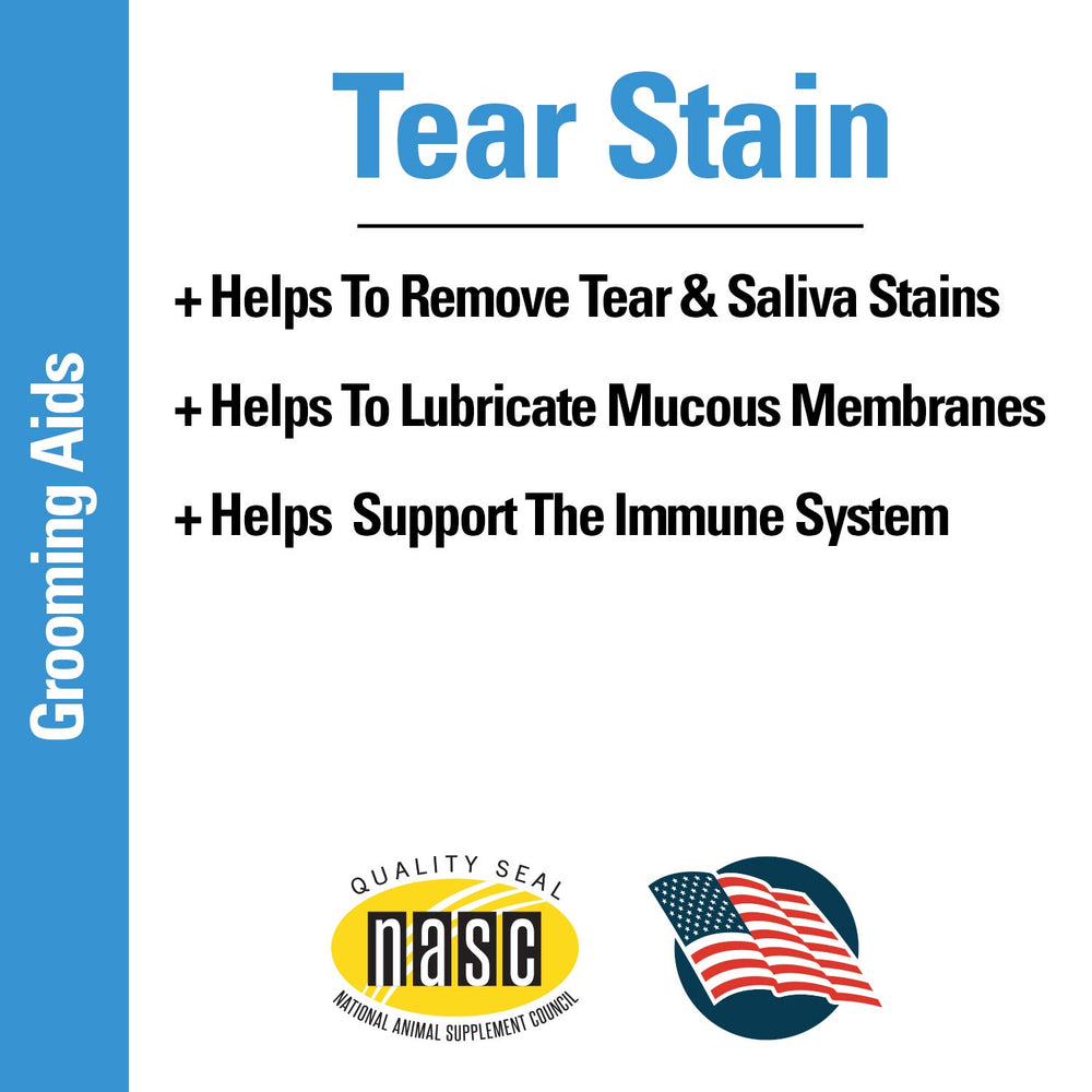 Vet Classics tabletas masticables para manchas de lágrimas, salud ocular potencial.