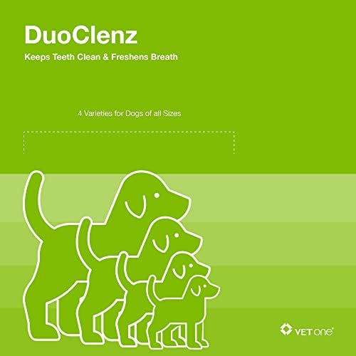 Vet One DuoClenz enzimas recubiertas proporcionan capa dual para una experiencia dental.