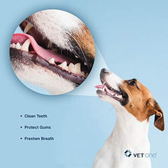 Vet One DuoClenz textura sabrosa favorece masticación diaria para perros grandes.