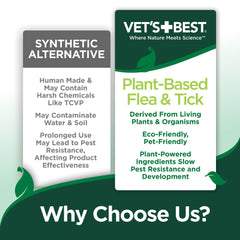 Cierre y ajuste seguro del collar Vet's Best