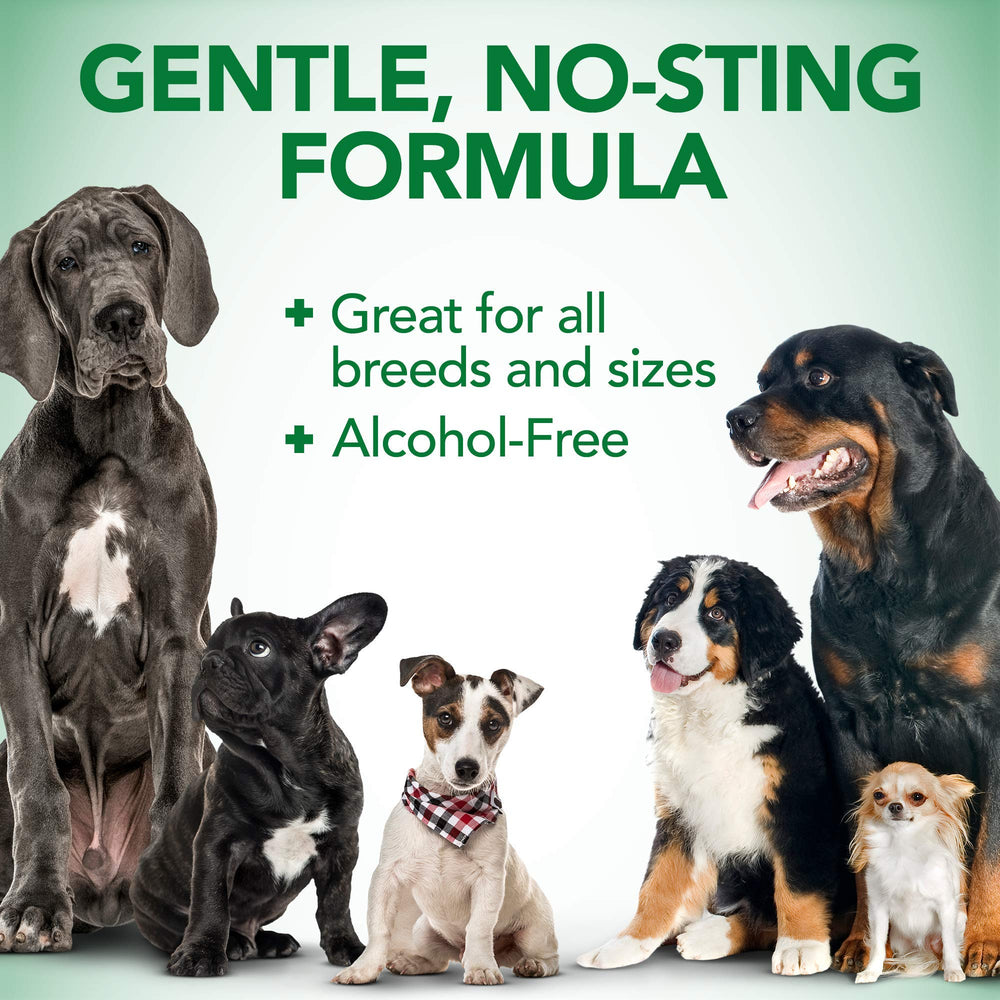 Fórmula sin alcohol, suave para oídos sensibles.