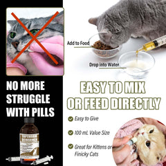 VetaSure dosificador de 3 ml facilita dosificación precisa para gatos.