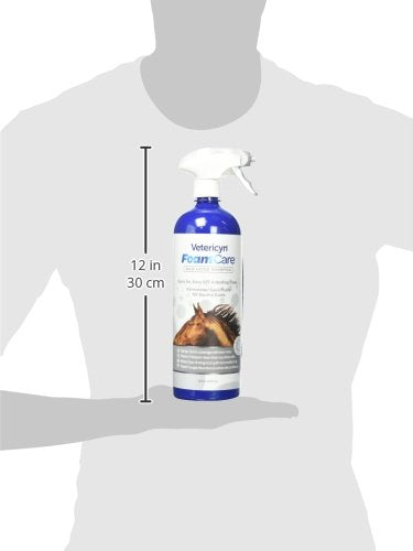 Etiqueta FoamCare resalta fórmula suave para piel sensible.