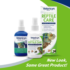 Vetericyn Plus cuidado de piel para reptiles: alivia irritaciones y problemas cutáneos.