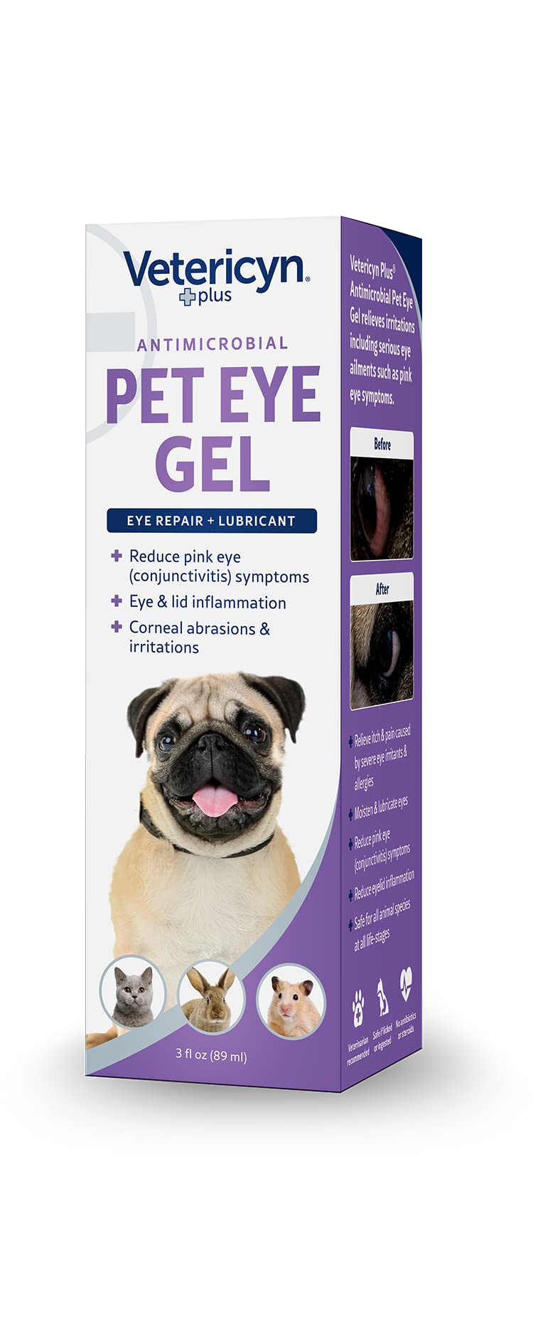 Recomendado por veterinarios para primeros auxilios en casa.