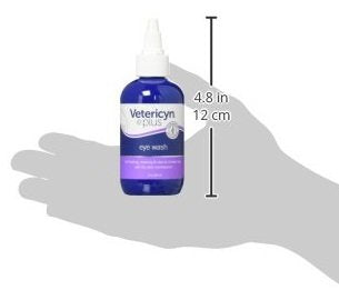 Vetericyn Plus, aplicación fácil para ojos de mascotas, ideal para el cuidado diario.
