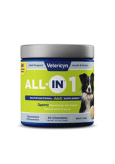 Vetericyn Todo-en-uno, botella del suplemento para perros, favorece la salud articular