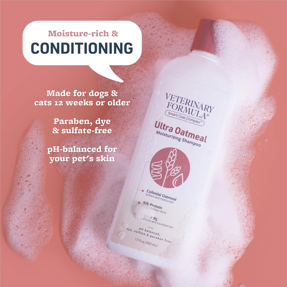 Pelo húmedo del perro luce suave y brillante con Smart Coat Complex