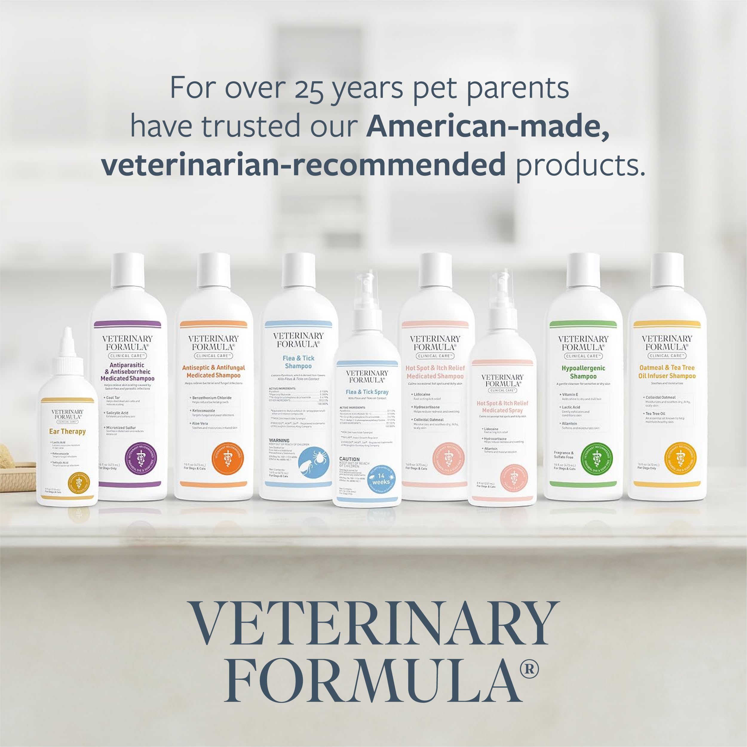 Producto de grado veterinario a precio accesible para dueños.