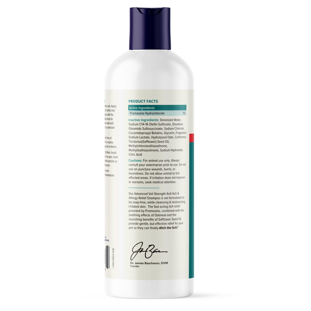 Dermabliss Vetnique: hidratacion-suave para la piel del perro tras cada lavado.
