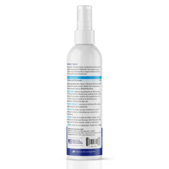 Dermabliss envase 8oz listo para el cuidado diario de la piel del perro.