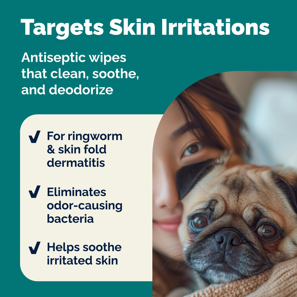 Dermabliss Vetnique: toallitas desodorizantes para la piel de tu mascota