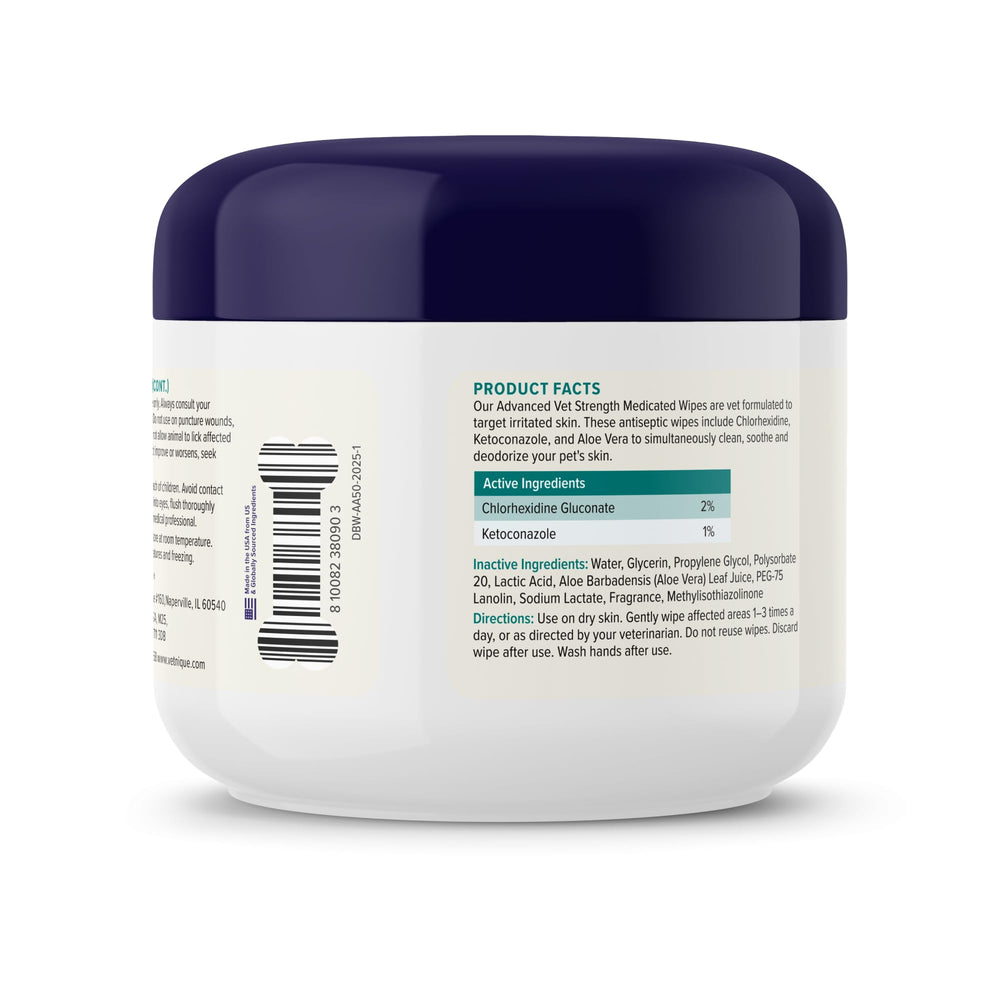 Dermabliss Vetnique: limpieza diaria de la piel de la mascota