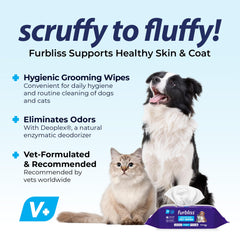 Aroma refrescante Furbliss para una experiencia agradable tras cada uso.