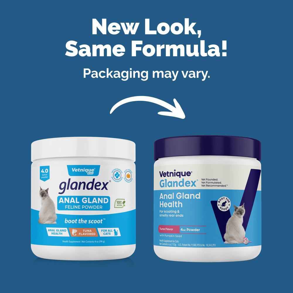 Vetnique Glandex dosis diaria probiatico mejora la salud intestinal.