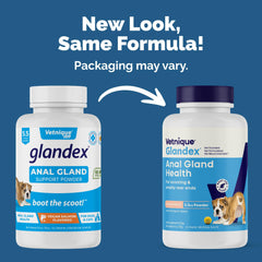 Vetnique Glandex fibra y enzimas para mejora de la digestion canina