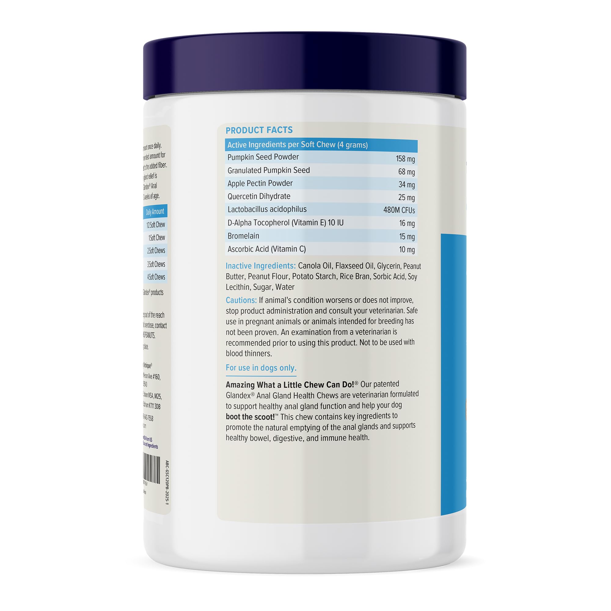 Glandex-ingredientes-calabaza-y-fibra: apoyo natural para el sistema digestivo.