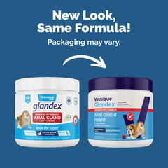 Glandex Vetnique: pastillas masticables suaves para apoyo digestivo diario