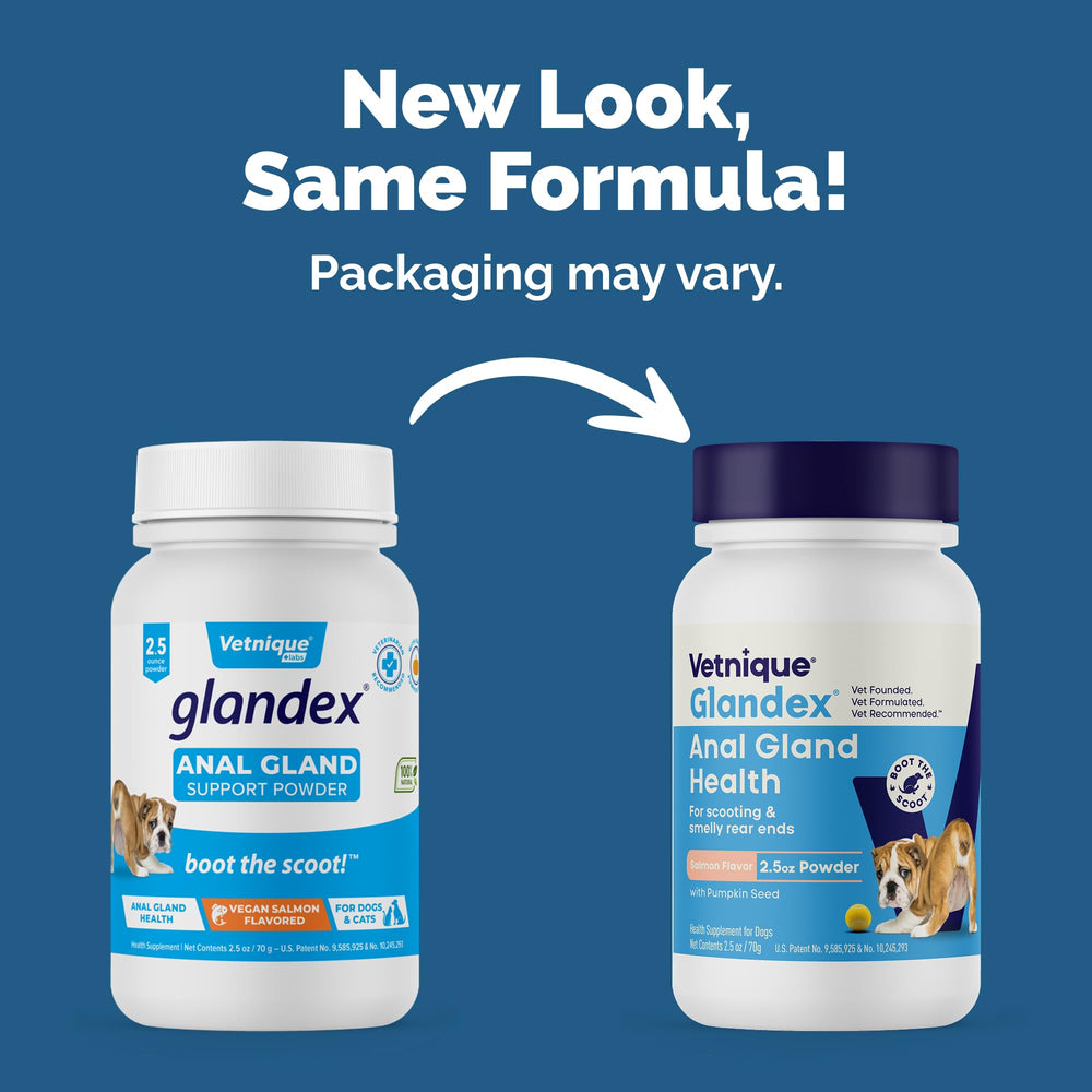 Vetnique Glandex probióticos y digestivos para perros.