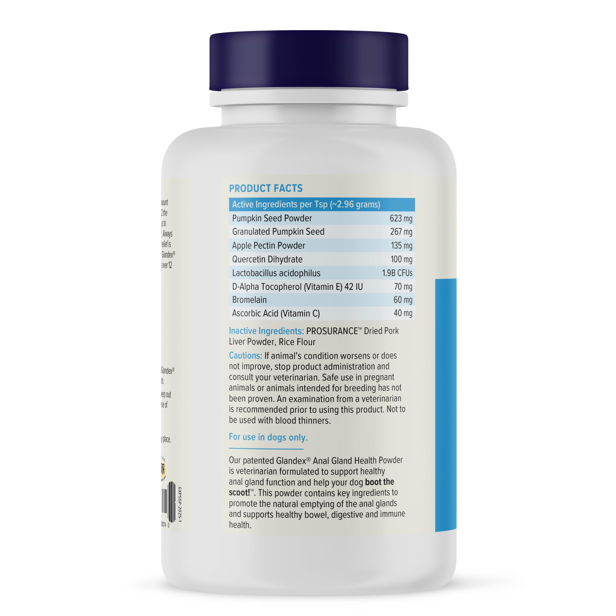 Semilla de calabaza de Glandex, ingrediente natural para la salud digestiva.