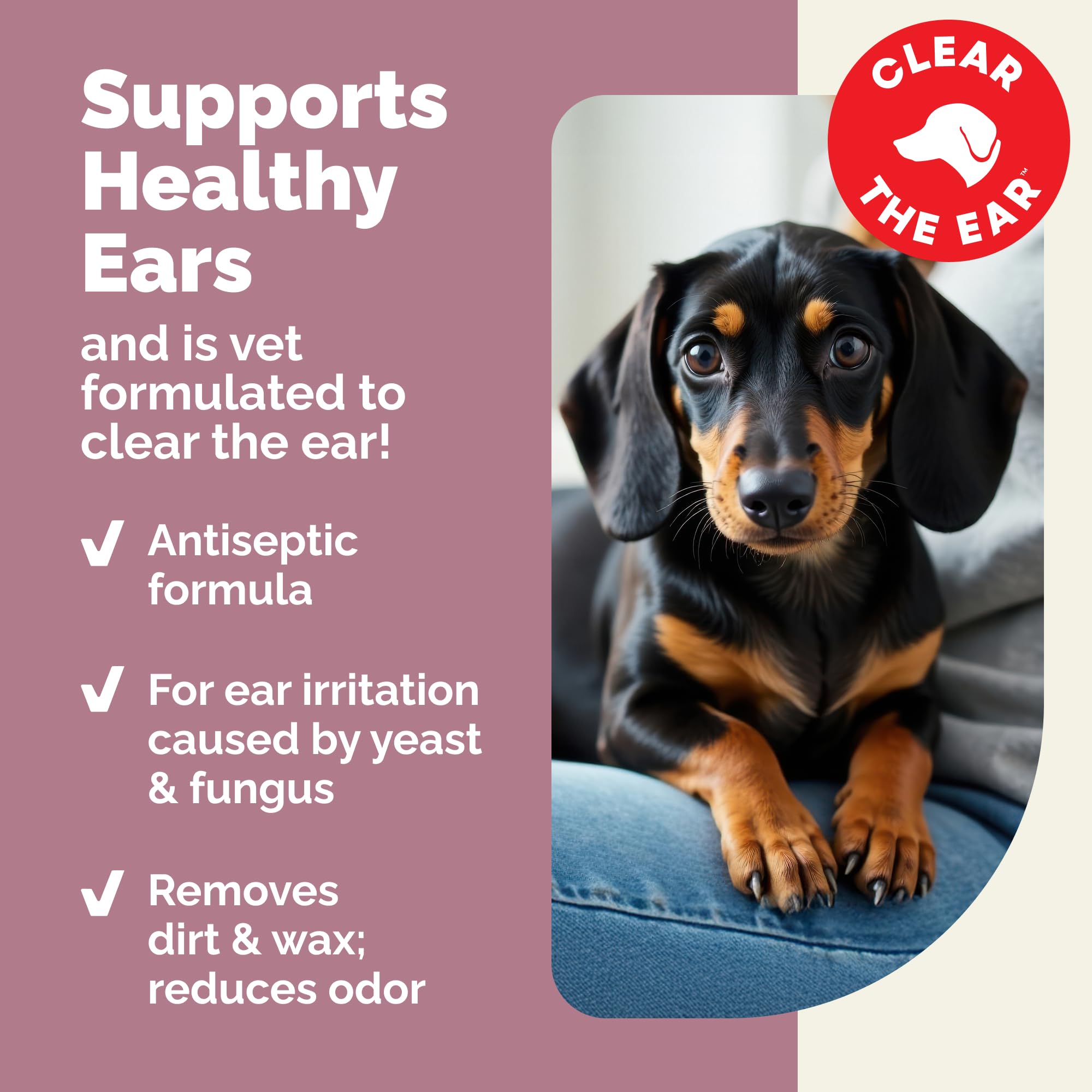 Vetnique Oticbliss: componentes activos clorhexidina y ketoconazol para higiene.