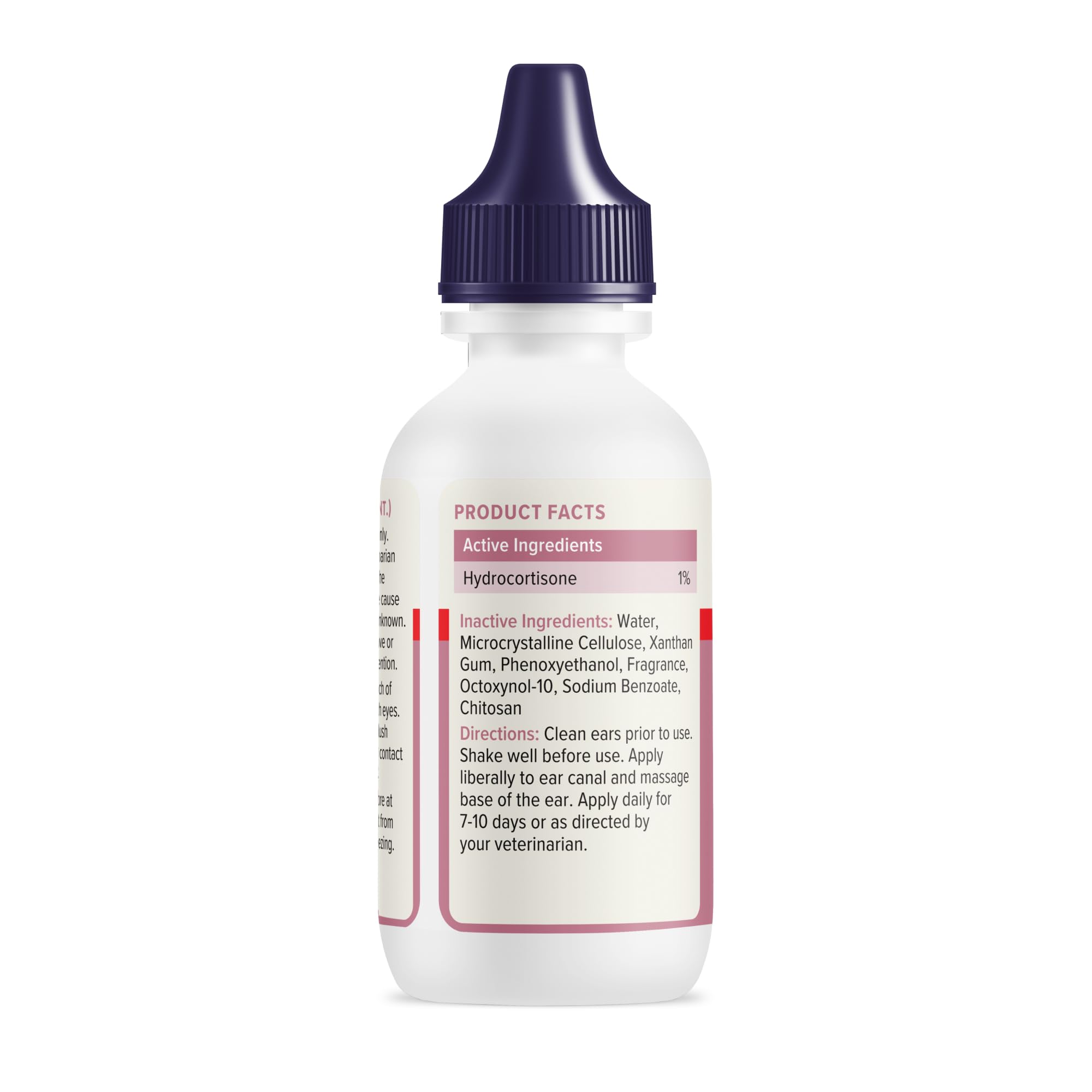 Vetnique Oticbliss: etiqueta del producto con indicaciones claras.