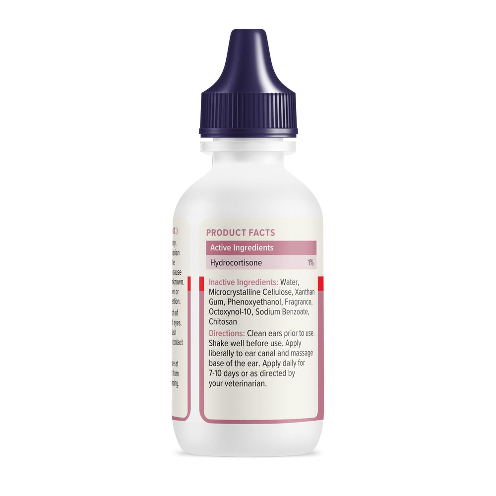 Vetnique Oticbliss: etiqueta del producto con indicaciones claras.