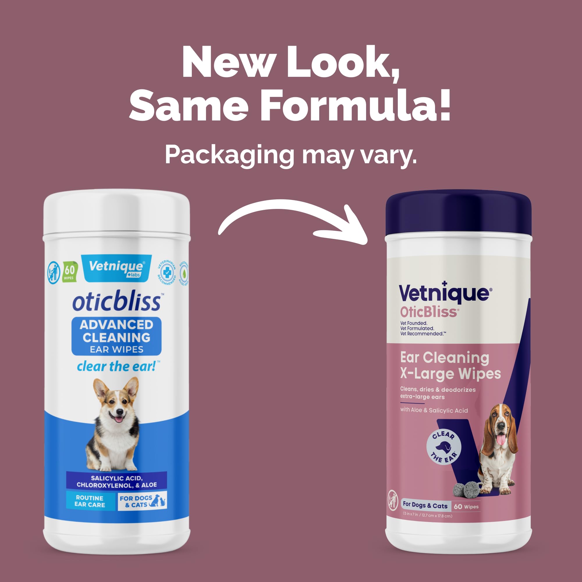 Vetnique Oticbliss: toallitas-con-aloe-vera para orejas sensibles y cómodas.