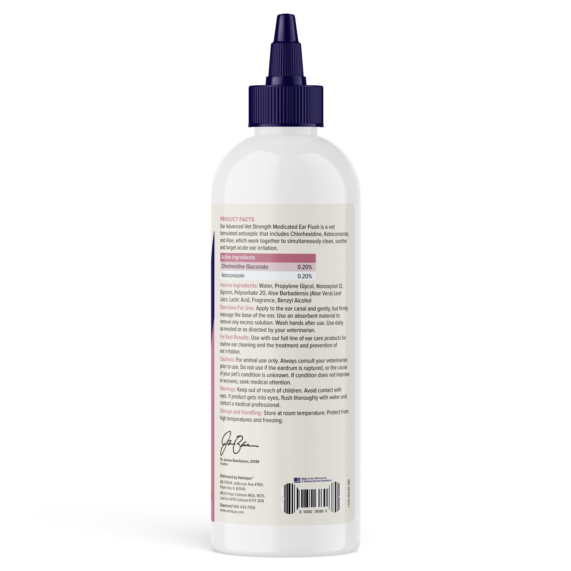Vetnique Oticbliss: uso diario para orejas limpias y frescas.