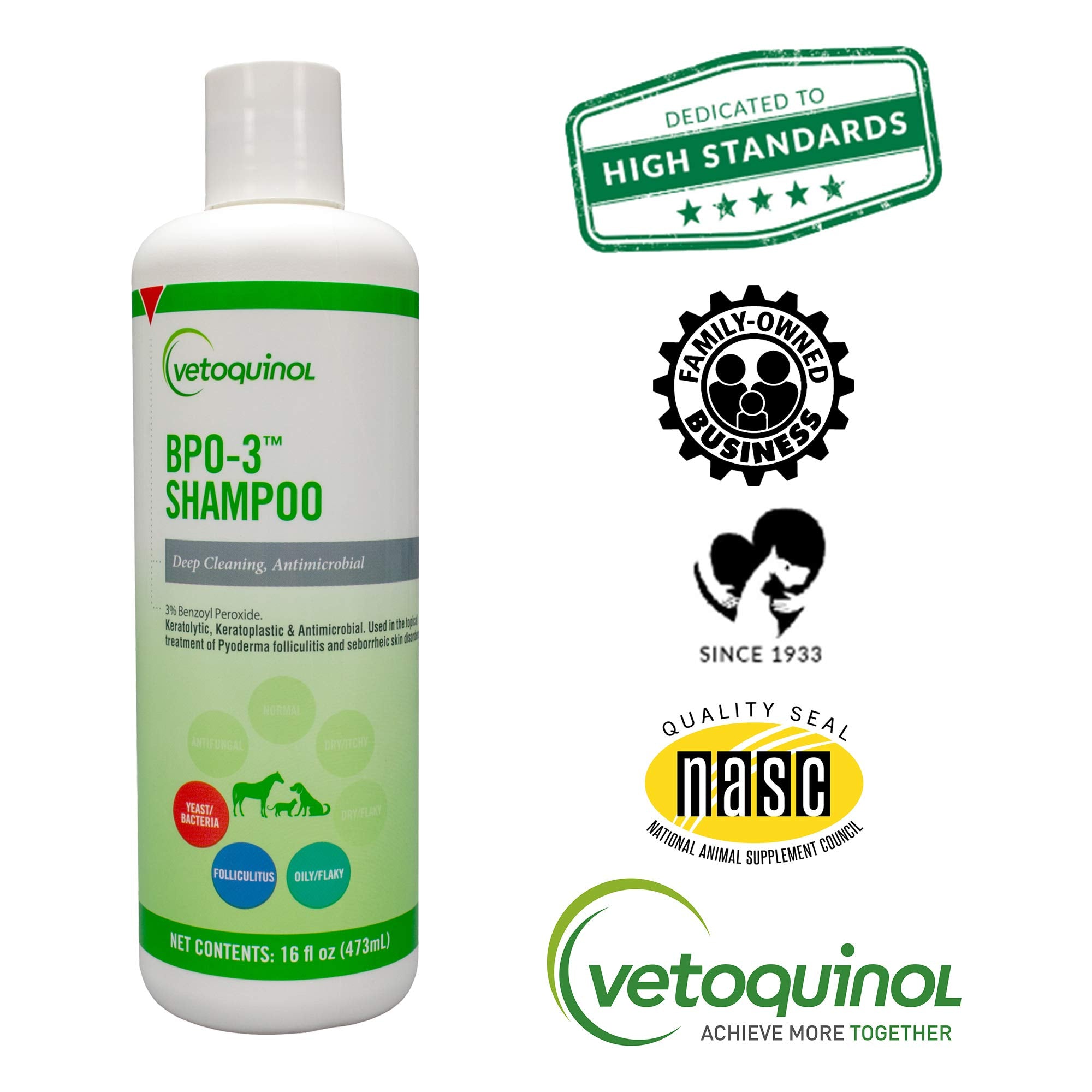 Vetoquinol BPO-3 puede aliviar irritaciones rojas con uso adecuado.