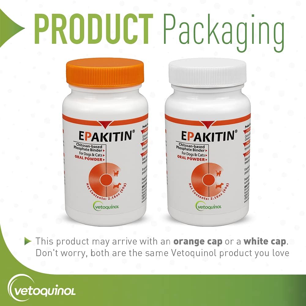 Vetoquinol Epakitin, polvo sabroso para favorecer la ingesta diaria.