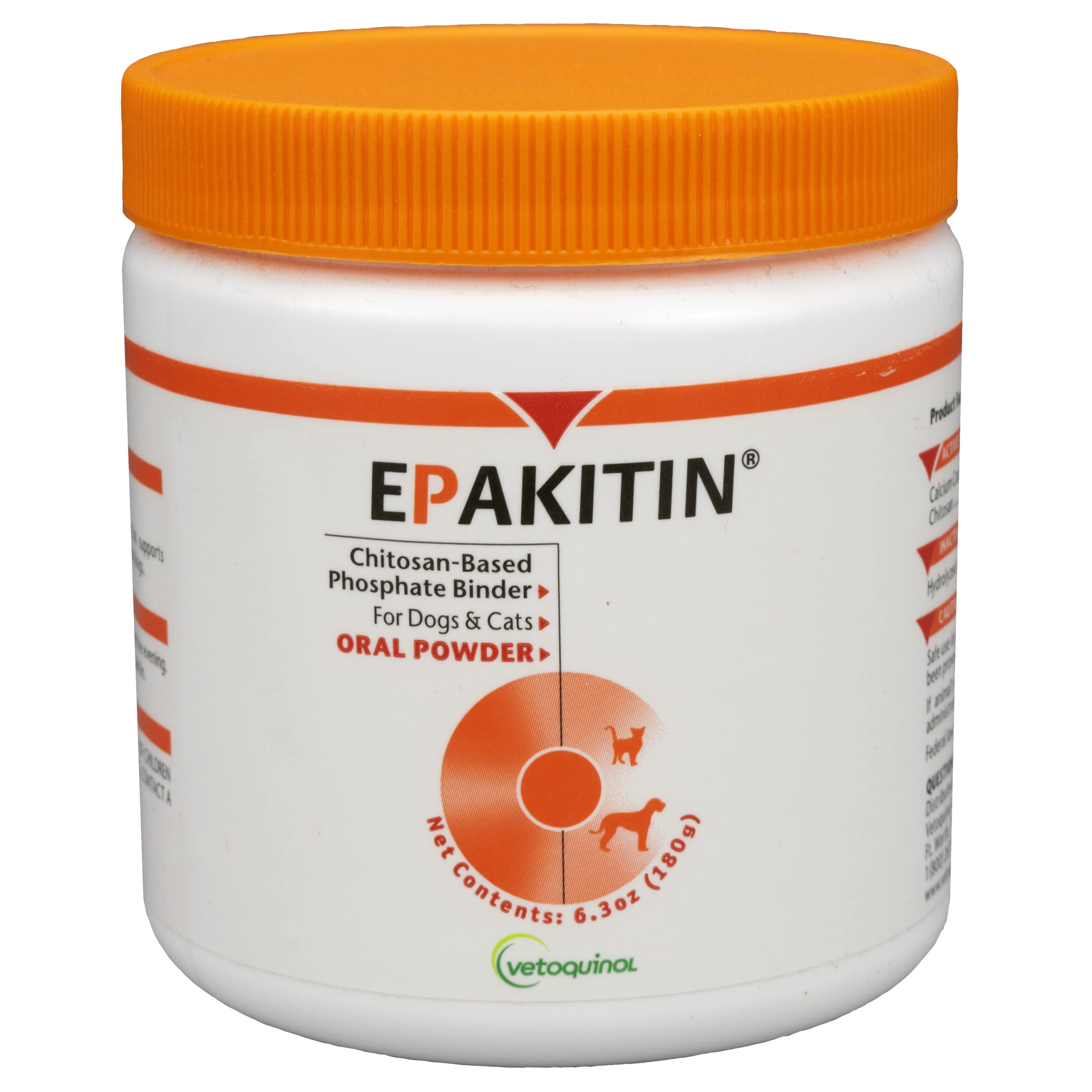 Vetoquinol Epakitin polvo en frasco para manejo renal diario en mascotas