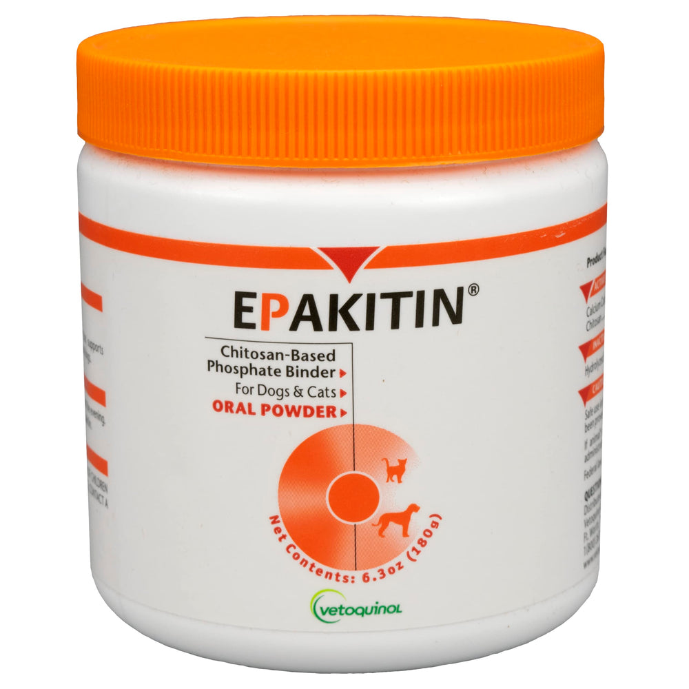 Vetoquinol Epakitin polvo en frasco para manejo renal diario en mascotas