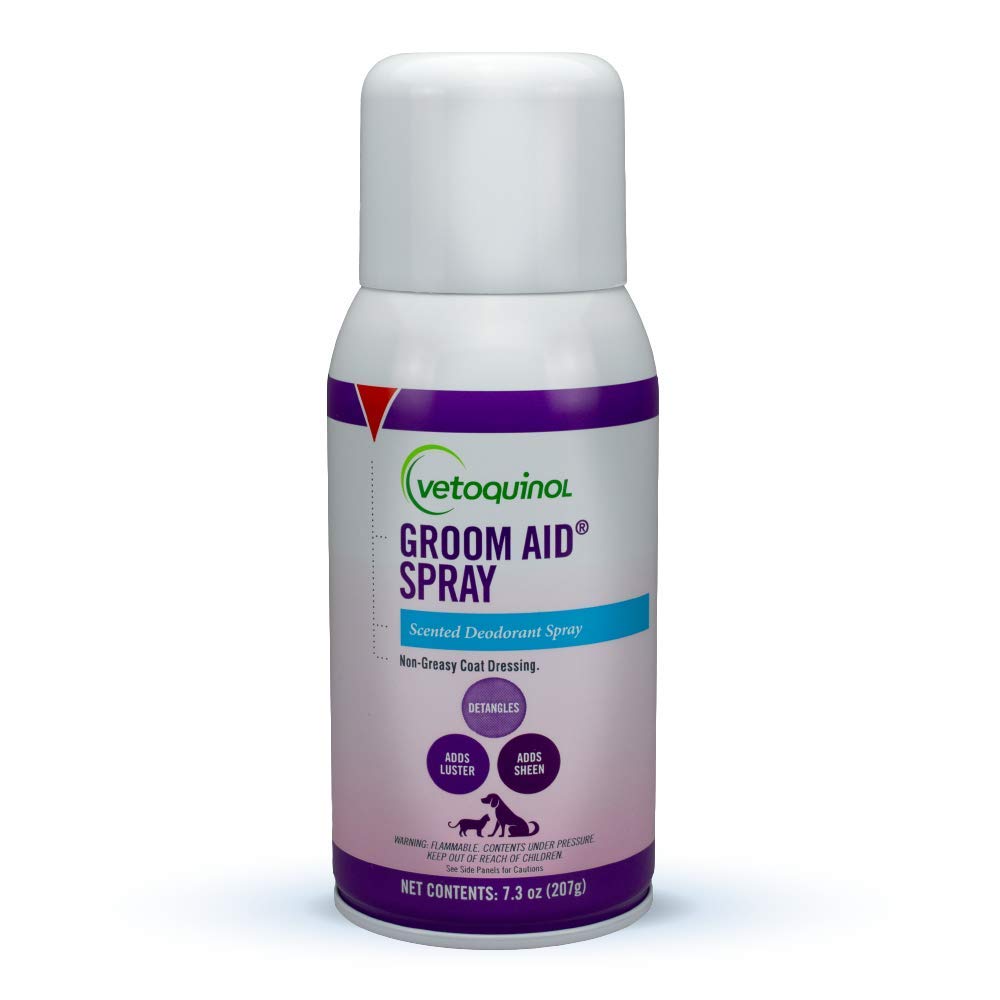 Groom-Aid desenredante de Vetoquinol para perros y gatos facilita el cepillado