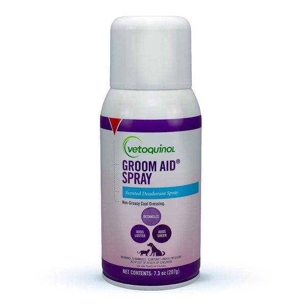 Groom-Aid desenredante de Vetoquinol para perros y gatos facilita el cepillado