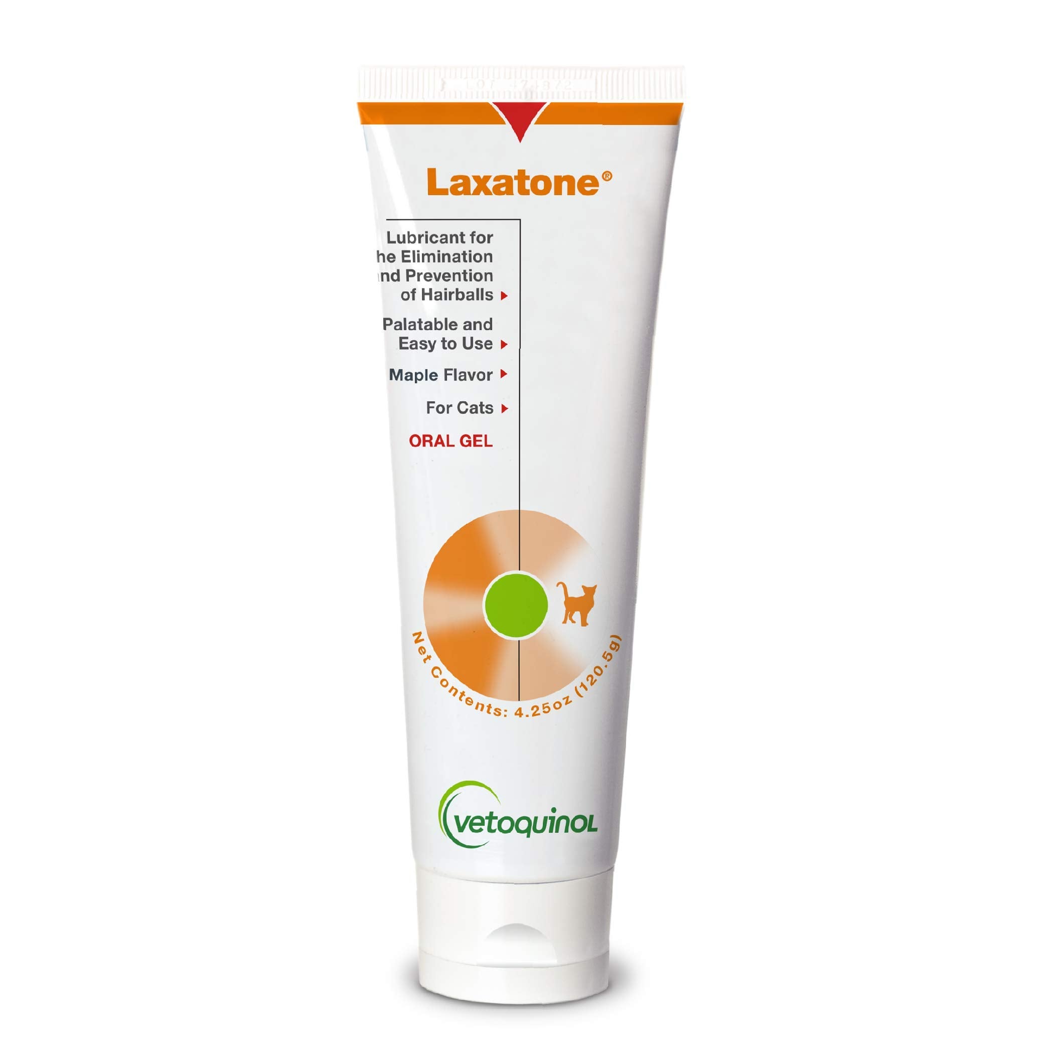 Vetoquinol Laxatone gel sabor arce para gatos facilita la digestión de pelo