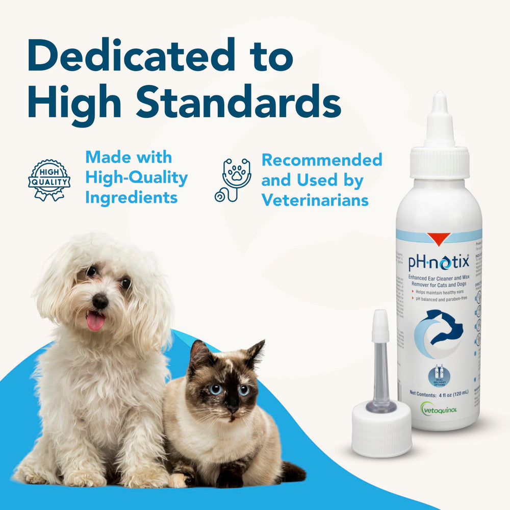 Vetoquinol pH•notix Enhanced Ear Cleaner: orejas más frescas tras cada aplicación