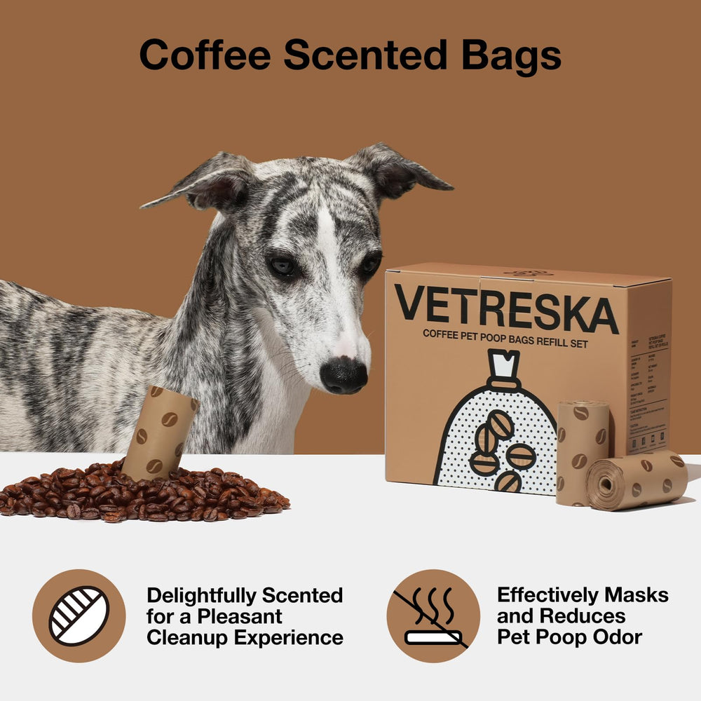 Bolsas VETRESKA con forma de grano de café y diseño distintivo
