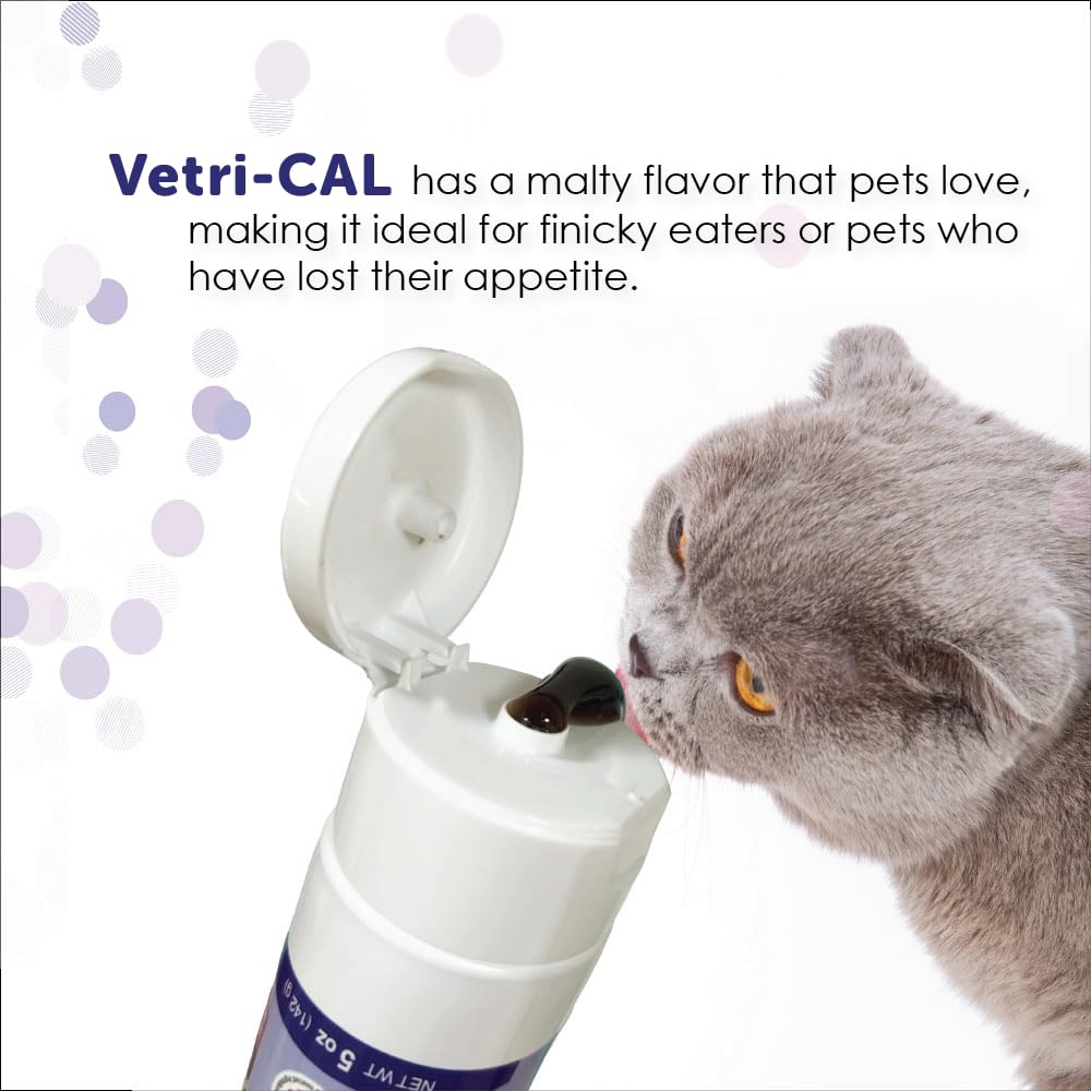 Vetri-CAL gel dosificación simple: 1½ cucharaditas por 10 lb.