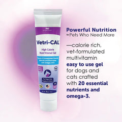 Vetri-CAL gel omega 3-6-9 para piel y pelaje saludables.