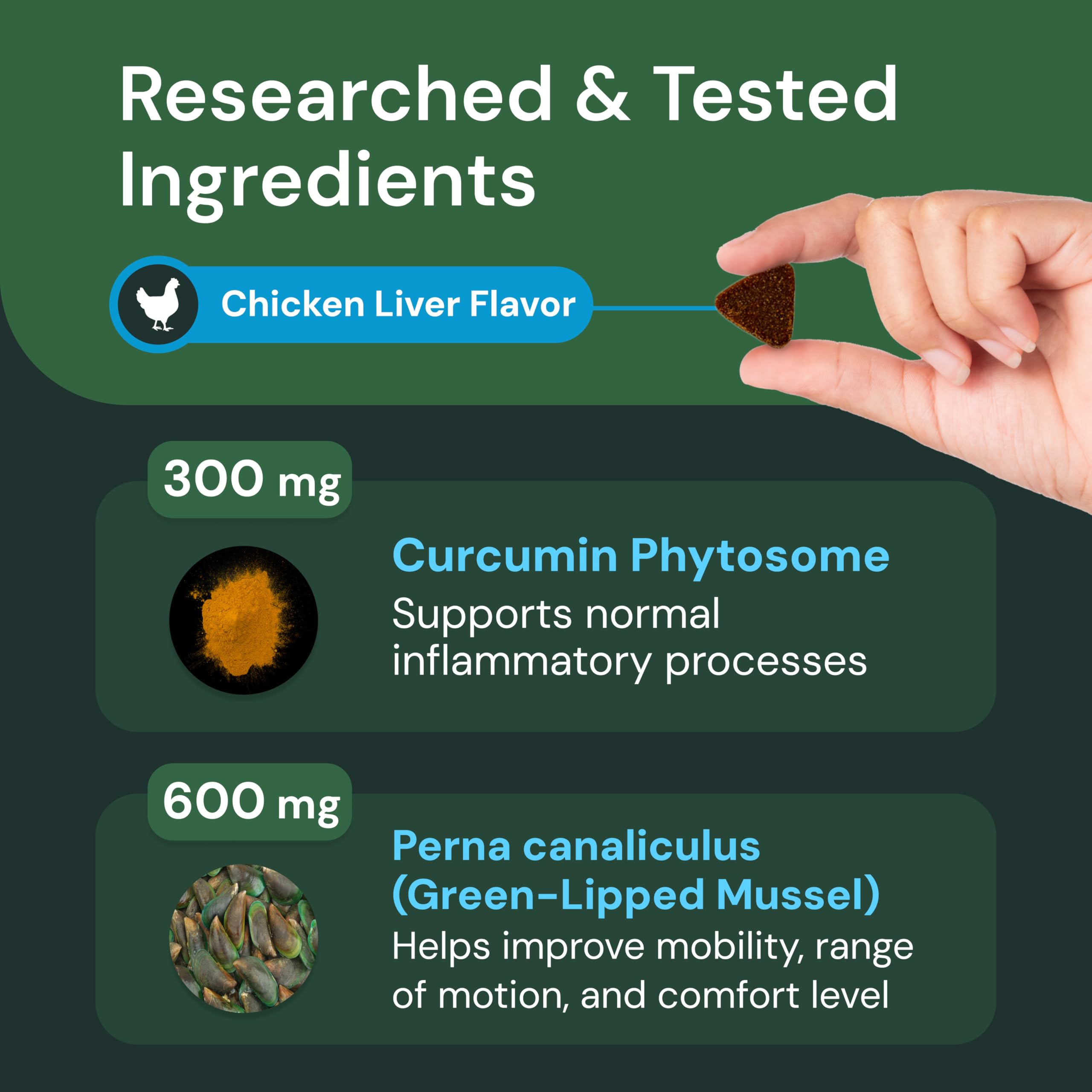 VETRISCIENCE fórmula Phytosome para mayor flexibilidad articular.