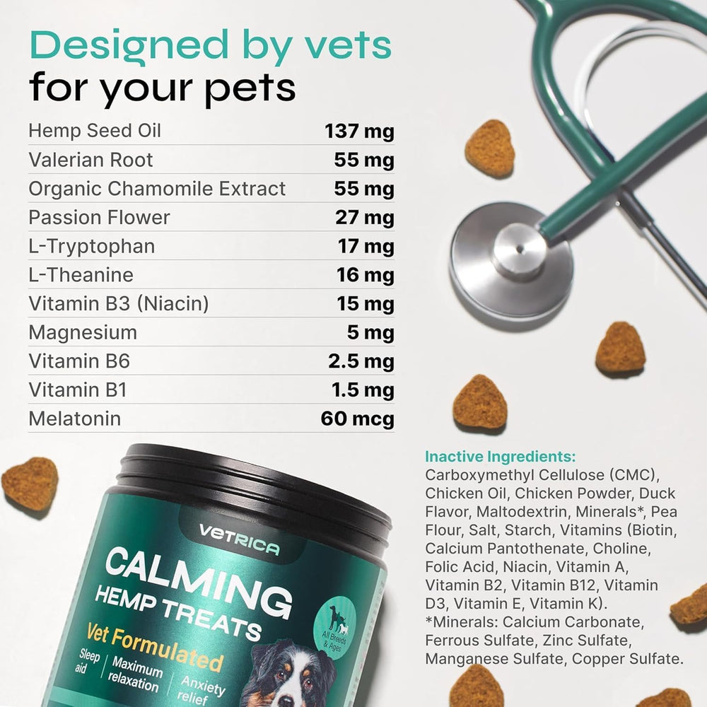 Vetrica masticables calmantes, perro relajado: ideal para momentos de estrés