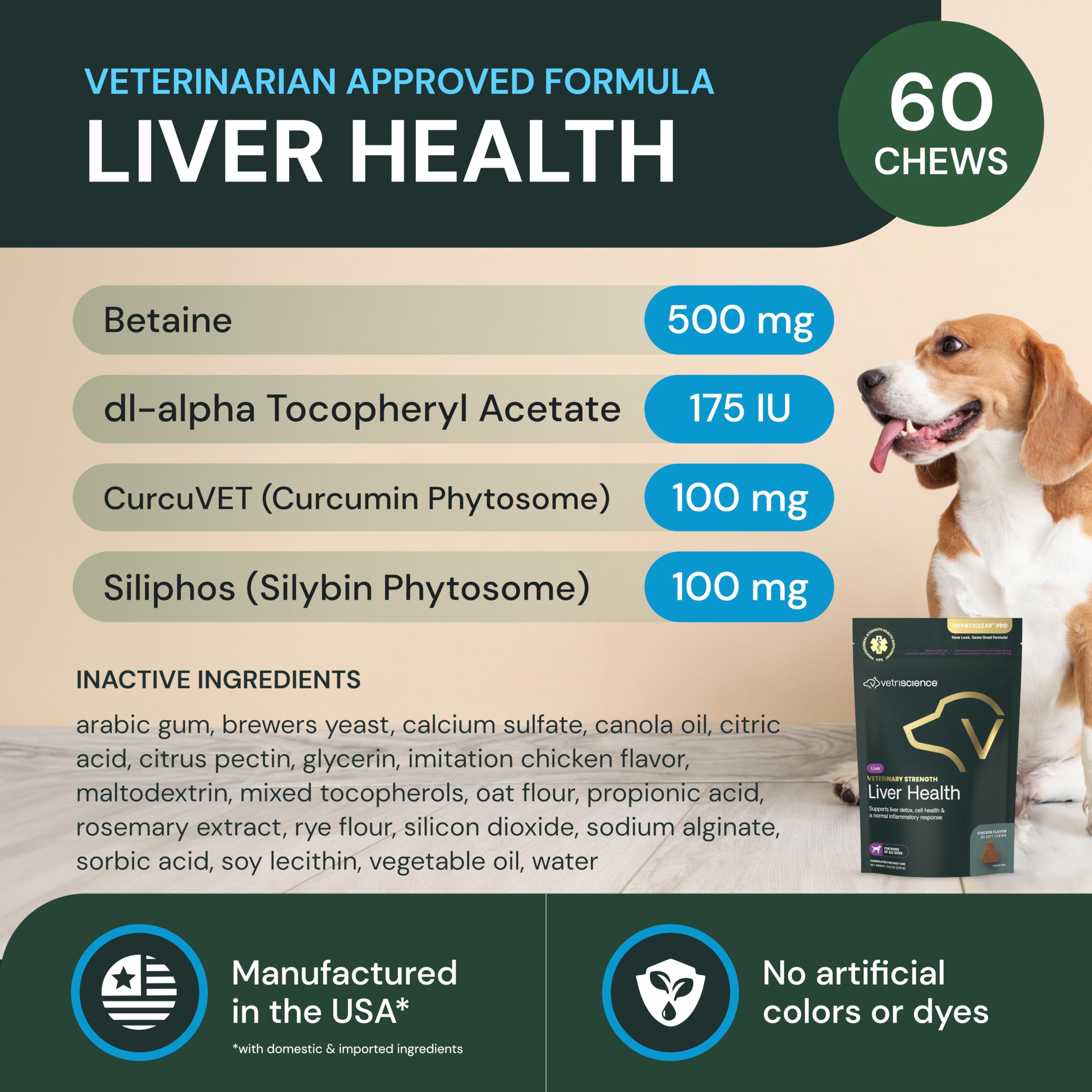 VetriScience cardo-mariano-siliphos: alta bioaccesibilidad para el higado