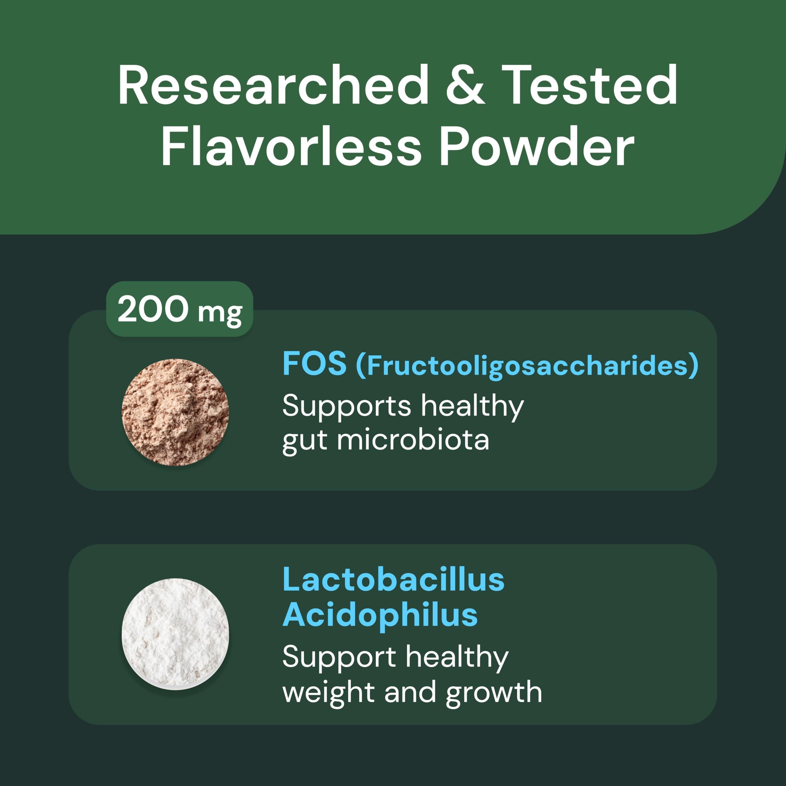 VetriScience polvo para perros y gatos, fácil de mezclar