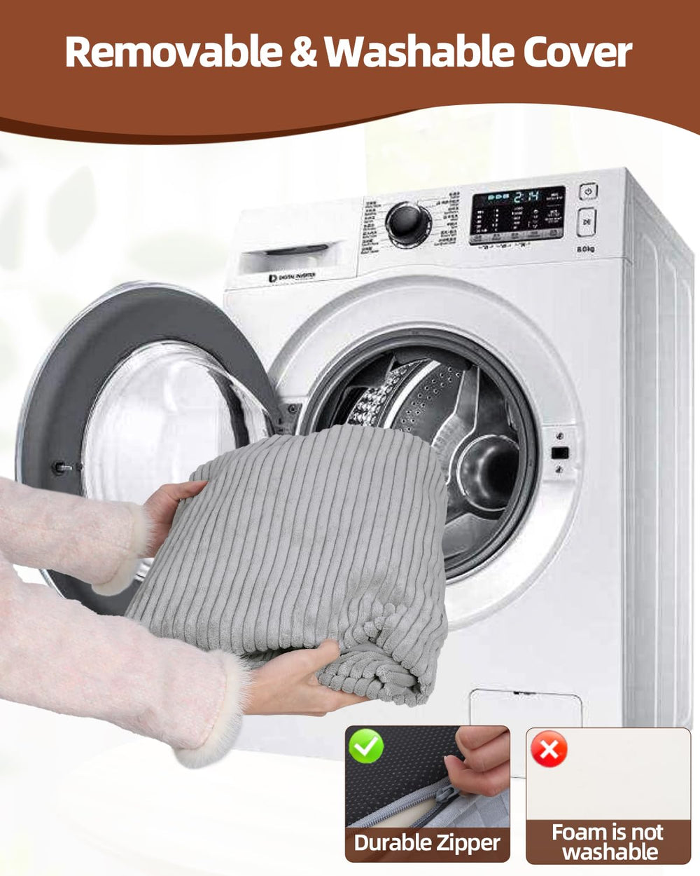 Versión gris elegante, combinación discreta para hogar.